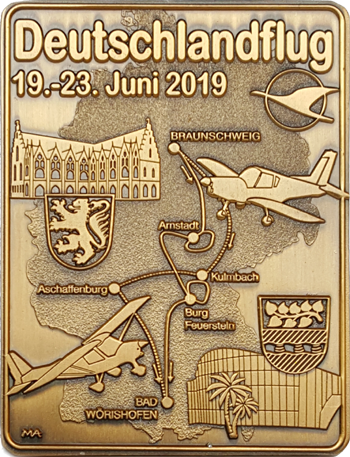 Deutschlandflieger in EDFC