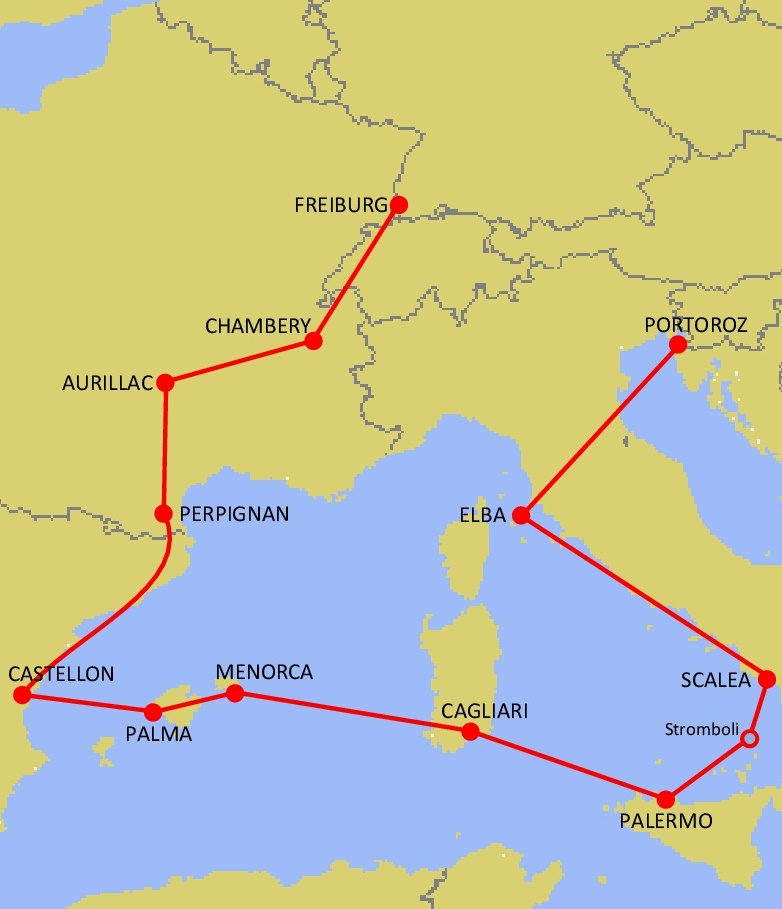Flug Mittelmeer - FSCA
