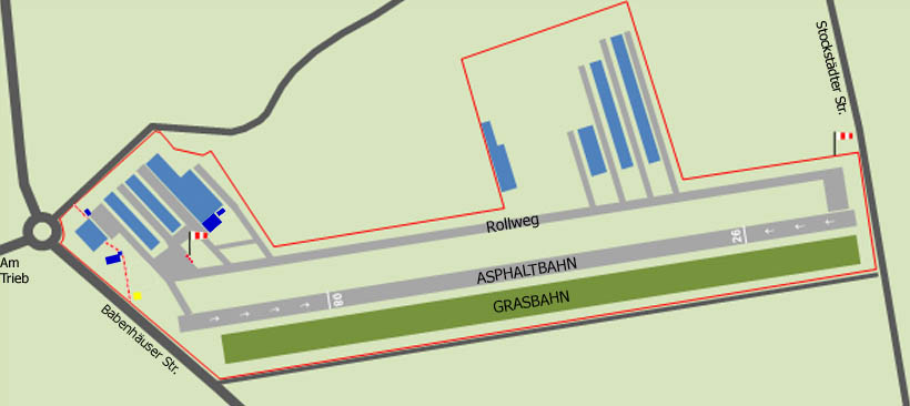 Start- und Landebahn Erklärung Flugsportclub Aschaffenburg-Großostheim e.V.