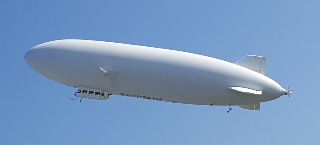 Luftschiff über Aschaffenburg