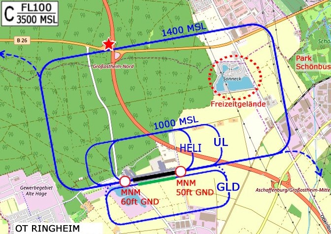 Platzrunde Flugsportclub Aschaffenburg-Großostheim e.V.